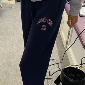 Brandy Melville New York Navy Sweatpants
